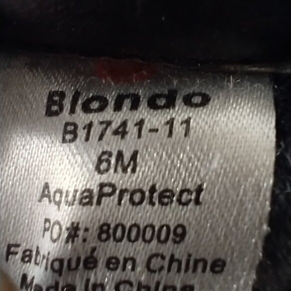 BLONDO WINTER WATERPROOF SHEARLING BOOTS - size 6 - Picture 16 of 16